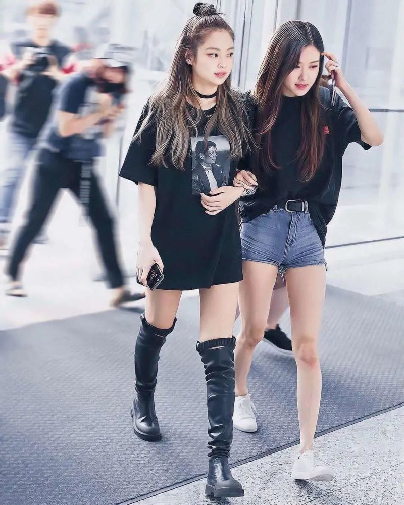 jennie&rosé肉泥cp美图