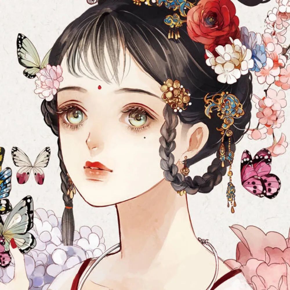 超美古风女生头像|山河远阔,人间烟火.无一是你,无一不是你