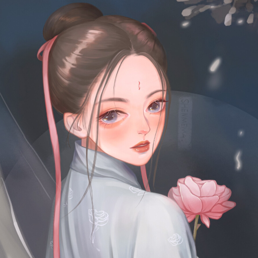 超美古风女生头像山河远阔人间烟火无一是你无一不是你