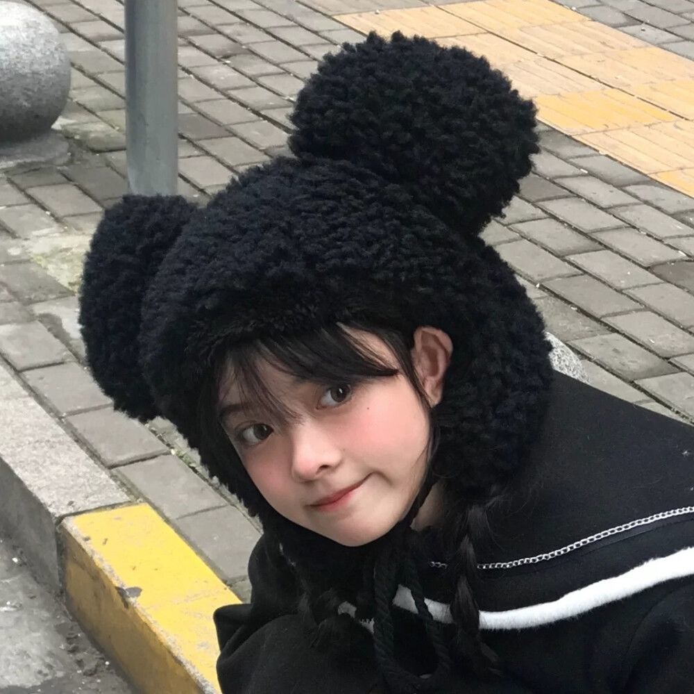 甜酷奶拽的女生头像