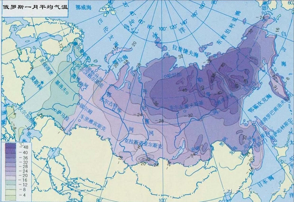 世界上面积最大的国家俄罗斯,依然有他的地理与气候困境