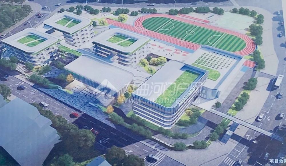 资阳临空经济区川师附属幼儿园,小学项目效果图,一看就高级!