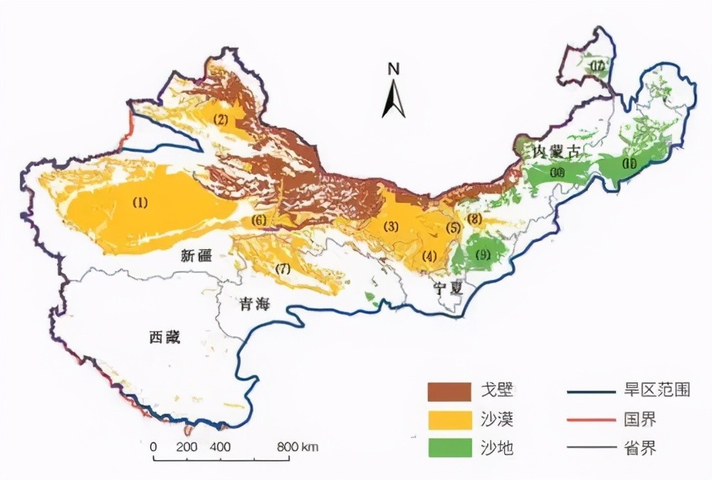 中国有多少沙漠?历史上,沙漠如何成为了华夏文明的守护者?