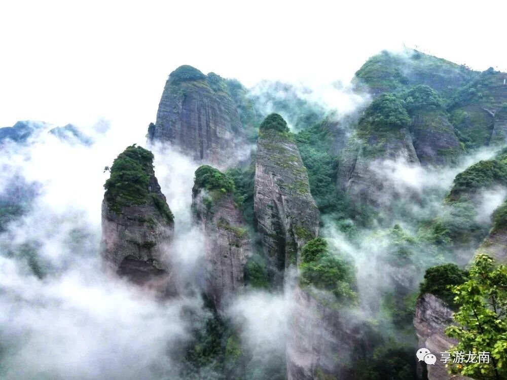 假如,龙南南武当山有朋友圈