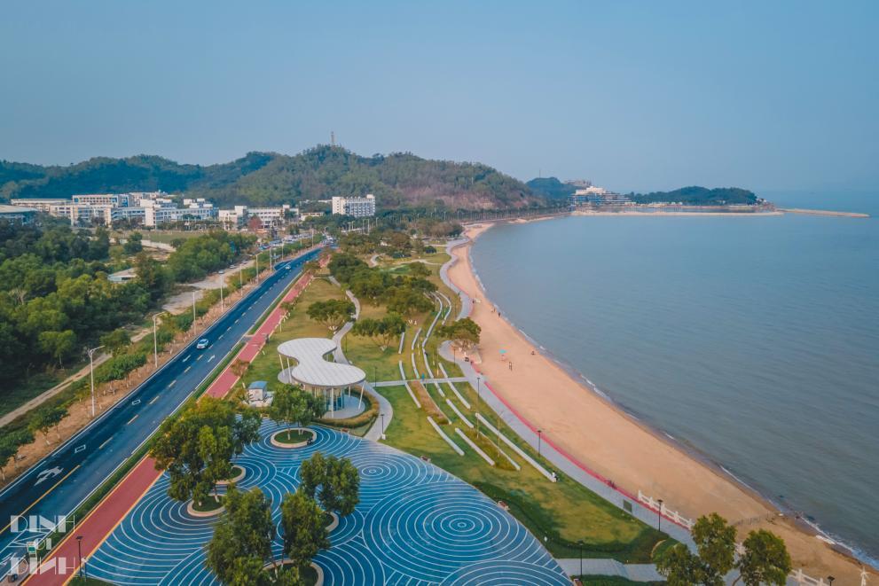 淇澳南芒湾公园,位于珠海高新区淇澳岛南边,环岛东路东南侧,正对北大