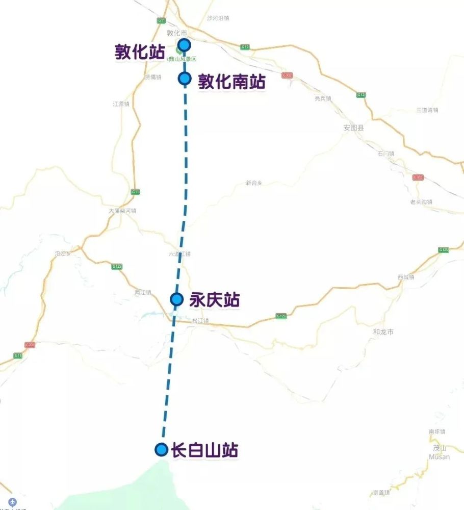 顺利铺到接轨点 标志着 敦白高铁轨道铺设全线贯通 为下一步线路静态