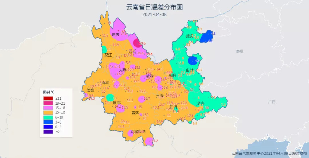 周末滇东滇南滇西边缘多阵雨省内大部地区多云间晴