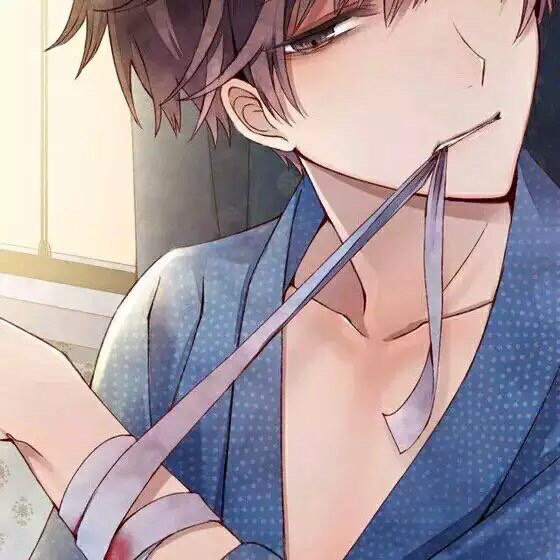 动漫男生头像|在你身边,就感到无限的温柔!