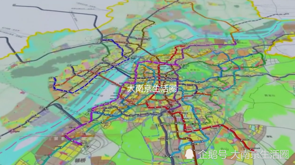 1km,涉及南京多个区域,预计到2035年其整体里程数将迈入千公里,整体