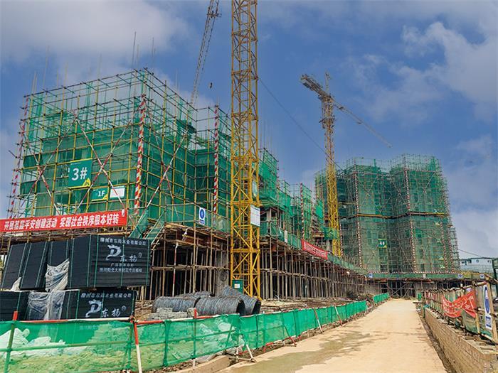 南充阳光白鹭洲二区3月工程进度播报