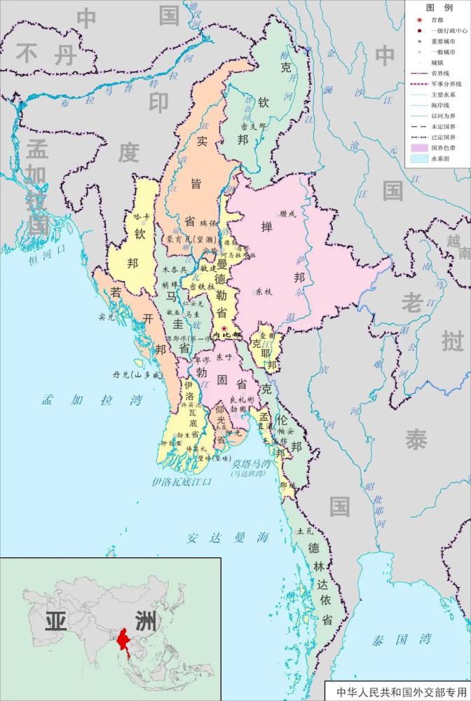 最强民地武 作为缅甸第二特区(掸邦第二特区)的佤邦,位于缅甸东北部的