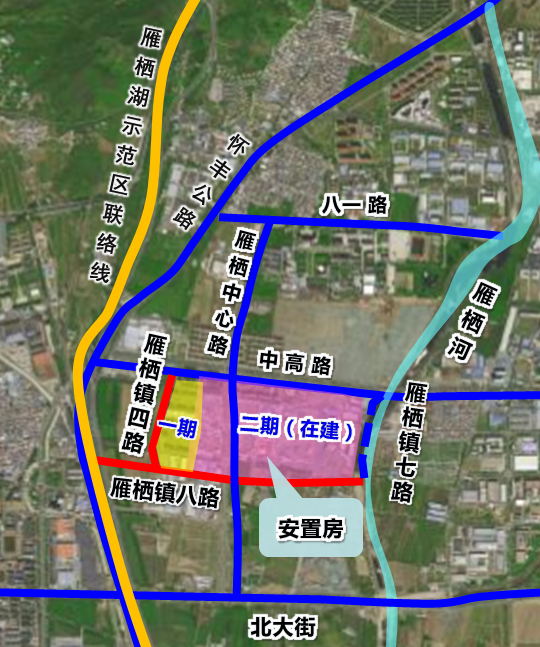 市发改委日前批复怀柔新城雁栖镇四路(雁栖镇八路-中高路),雁栖镇八路