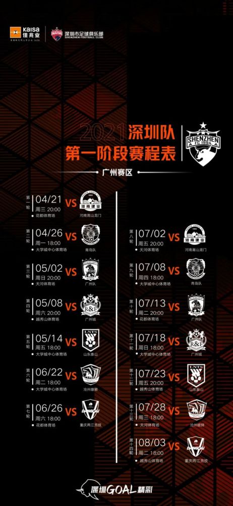 2021一2022中超联赛赛程，2021中超联赛赛程第一阶段