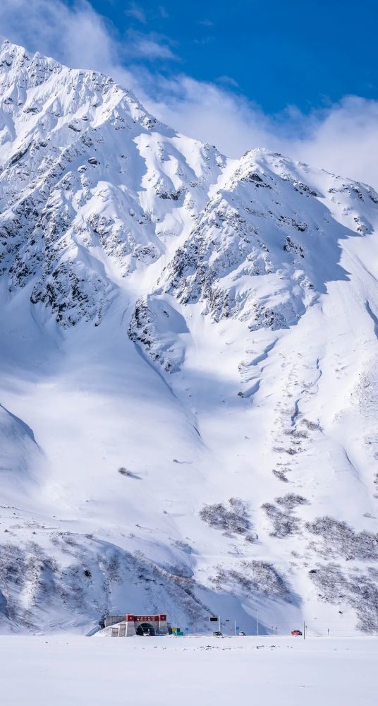 造就了这里独特的雪景奇观和青藏高原的寒流汇聚于此来自雅鲁藏布大