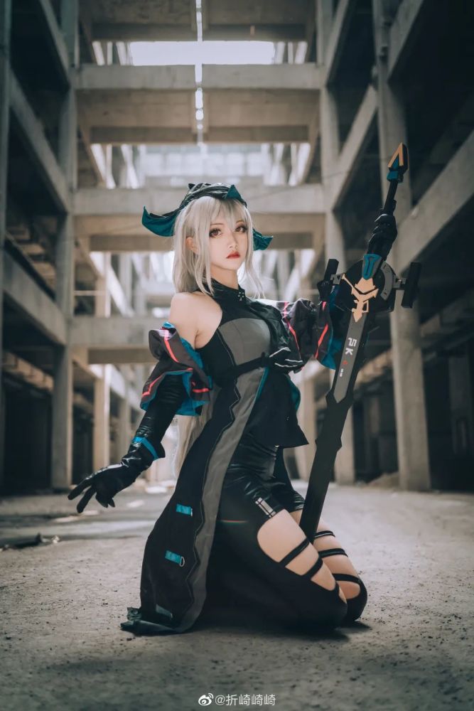 《明日方舟》斯卡蒂-cosplay作品欣赏