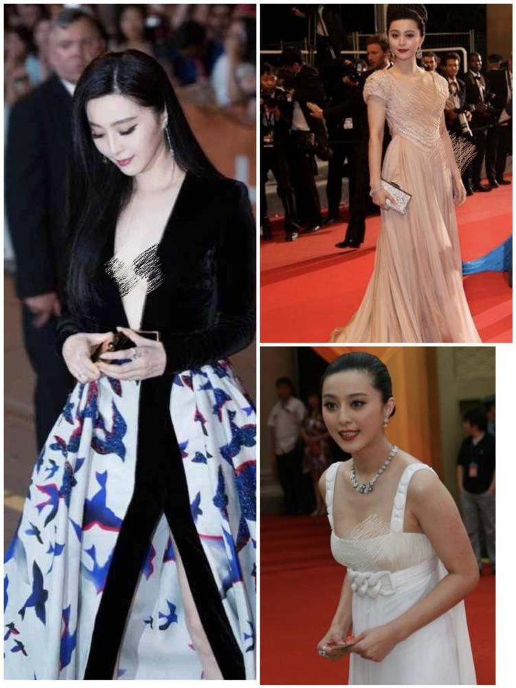 范冰冰头排看秀!穿亮片西装配礼帽气场强大,"女巫眼线