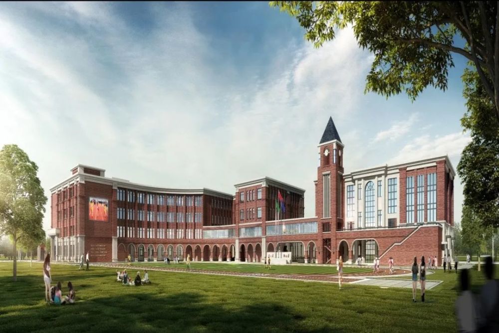 图为南开敬业小学效果图 天津英华国际学校 在大寺镇