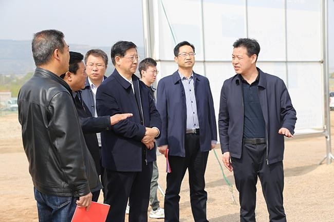 朱建海调研定西市重大水利工程建设工作