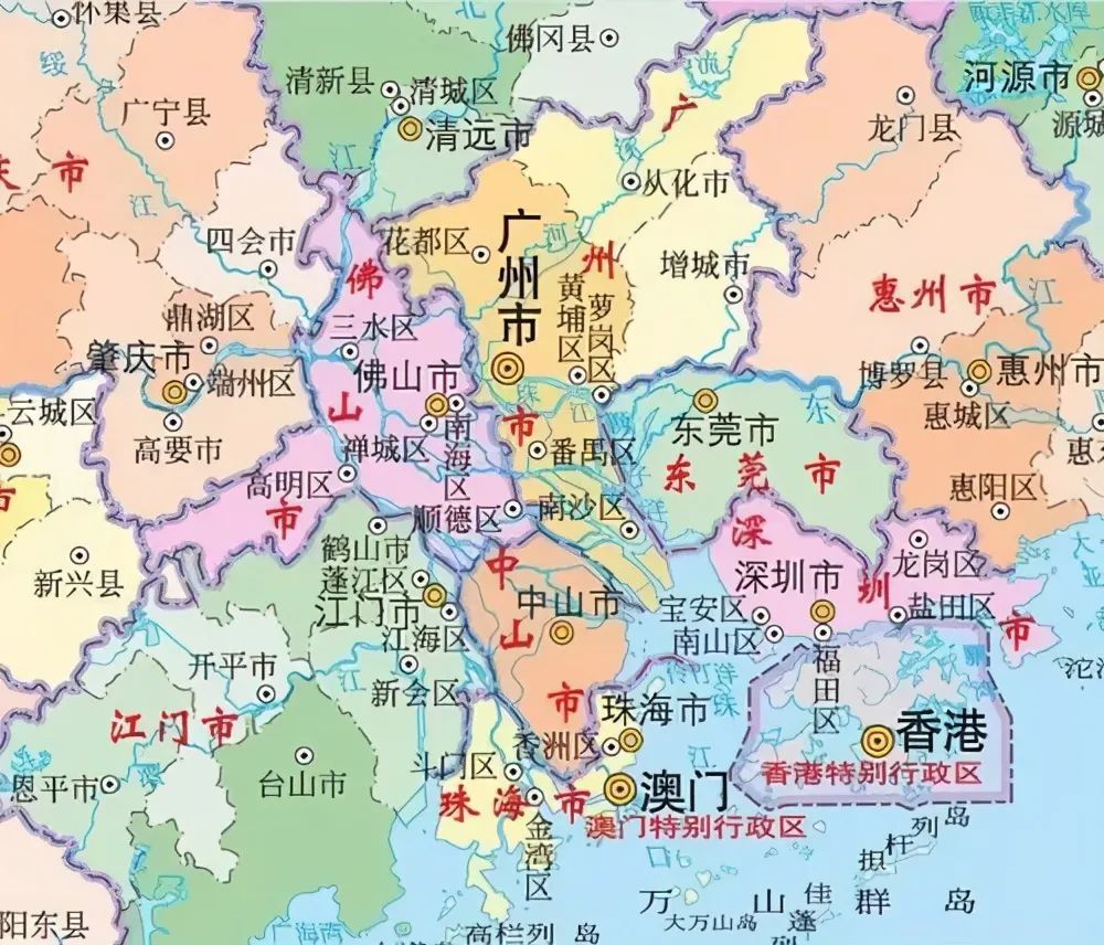 明清广州府放在现在将是人类有史以来最强的二级行政区
