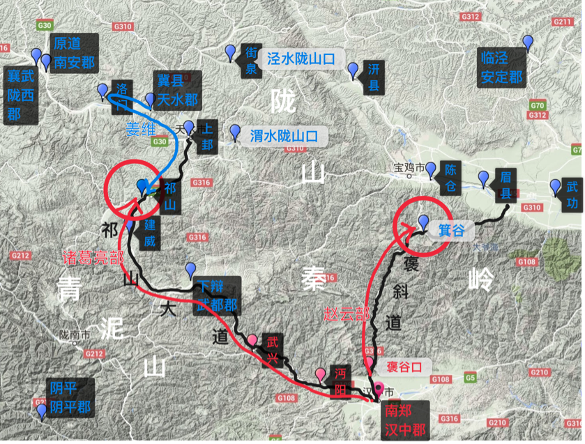 在清除了孟达隐患(见上上篇),否定了魏延子午谷路线(见上篇)后,本次