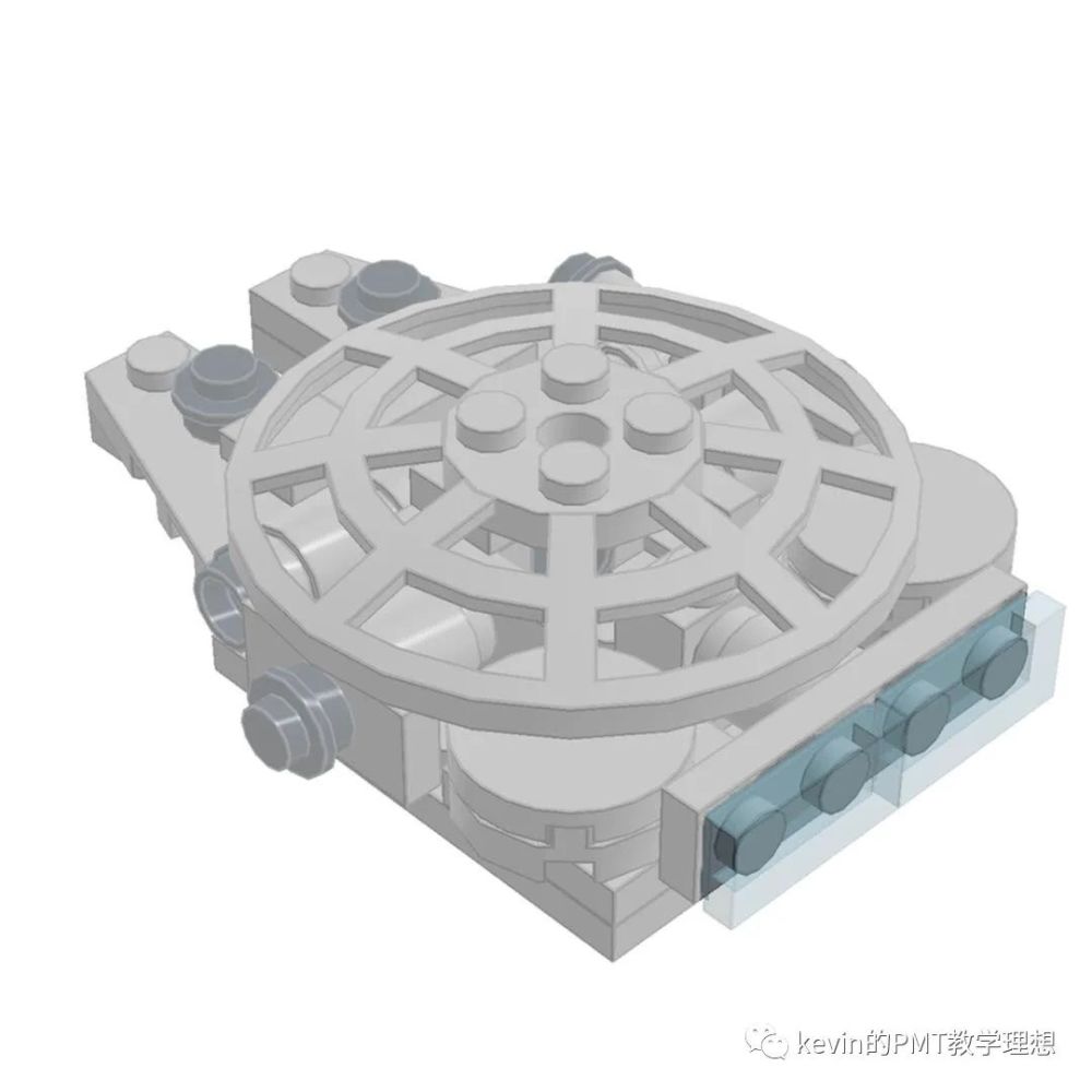 图纸|仅49个零件的千年隼