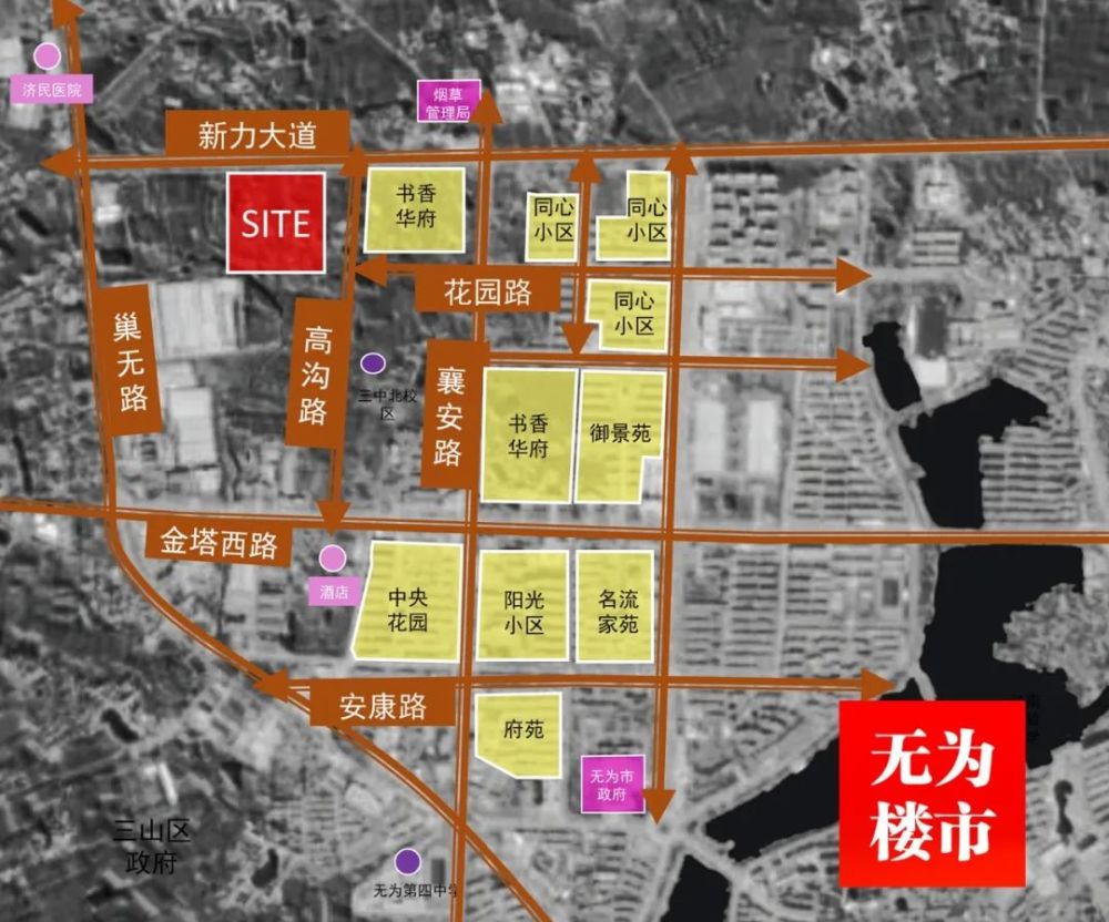 无为市2020-20号地块项目规划建筑设计方案批后公布