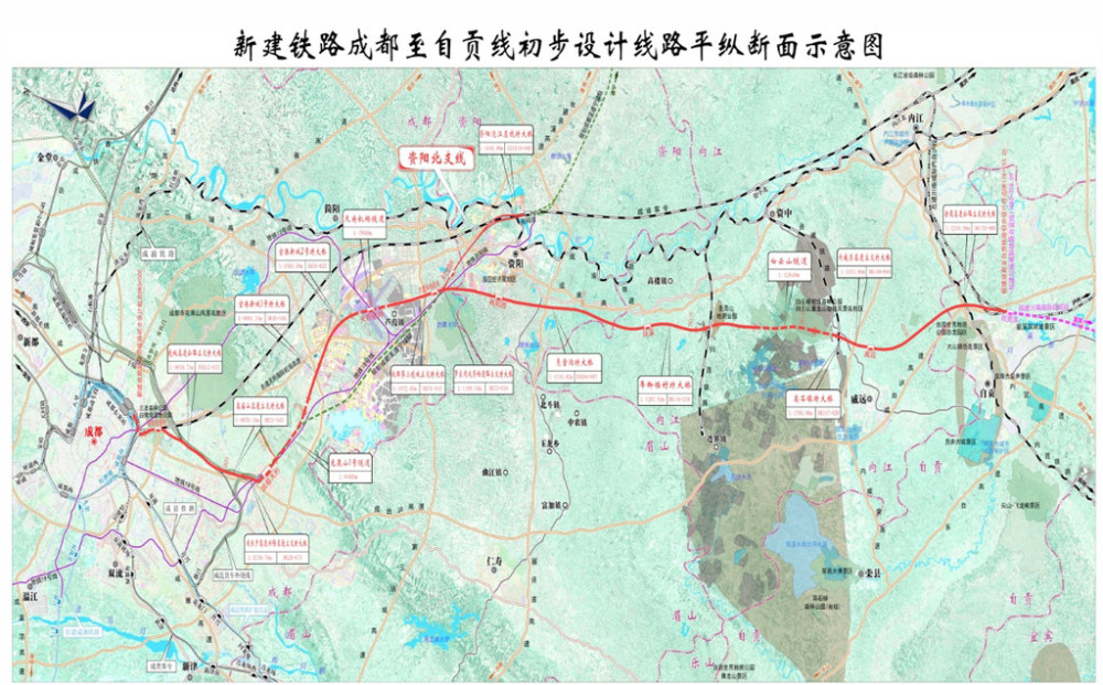 年内19个项目在建,泸州,自贡通高铁,成渝中线高铁等开工