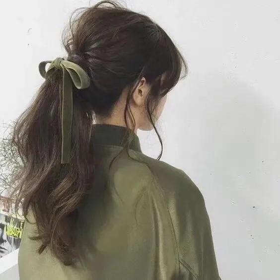 仙气飘飘背影女头
