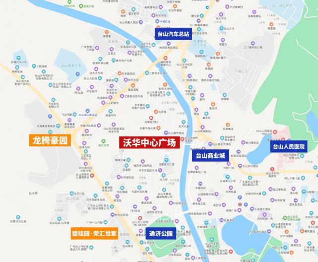 台山市|中心广场|广东|台城街道
