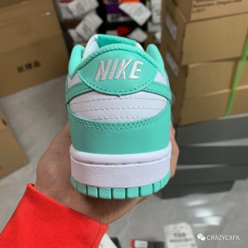 耐克nikedunklow蒂芙尼白绿低帮纯原滑板鞋