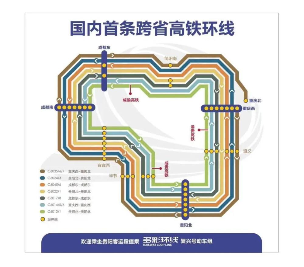 全国首条跨省高铁环线,沿途的贵州美景快来get!