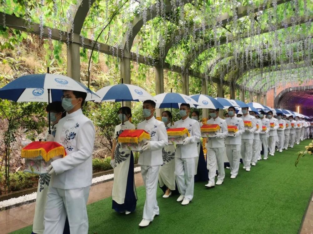 长青园公墓举行2021年第九届广西节地生态安葬活动暨梧州市第三届生态