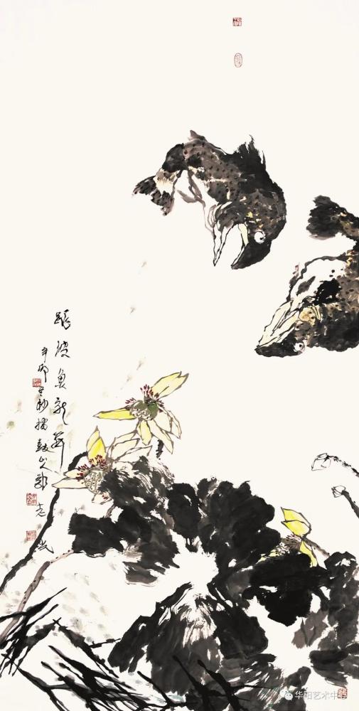 当代花鸟画大家郭志光绘画艺术的"四个突出"和"三个突破" -腾讯新闻