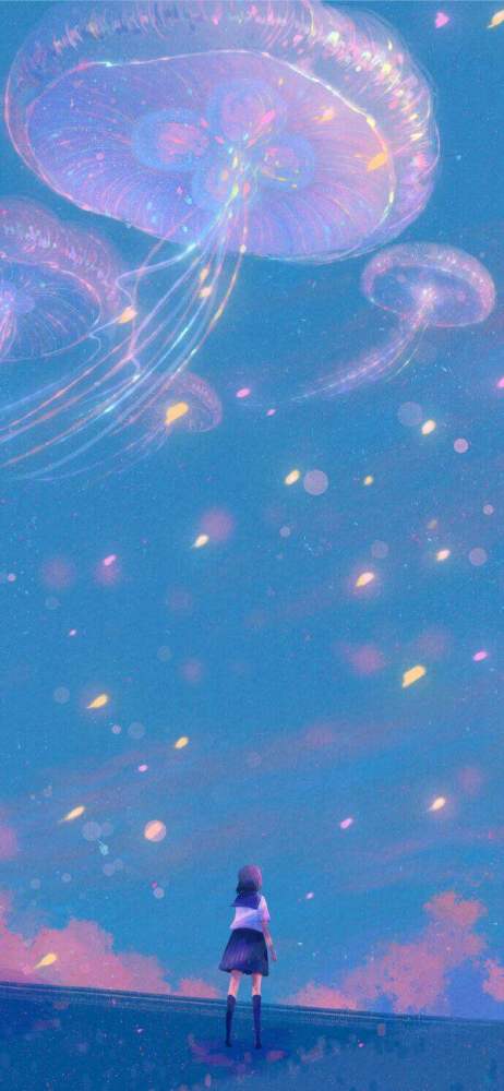 干净唯美插画壁纸