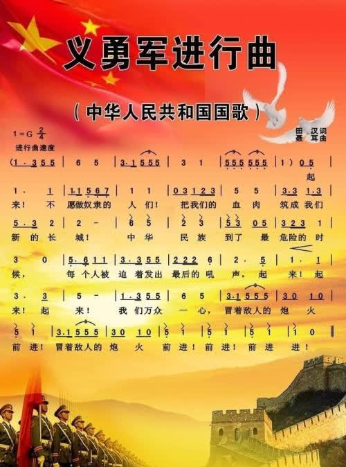 1978年国歌曾被修改它与现在的国歌又有什么区别