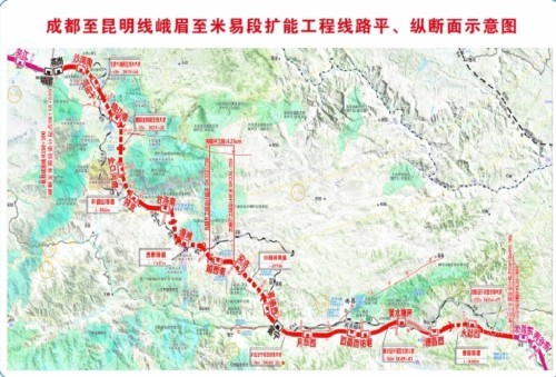 年内四川19个铁路项目在建,泸州,自贡通高铁,成渝中线