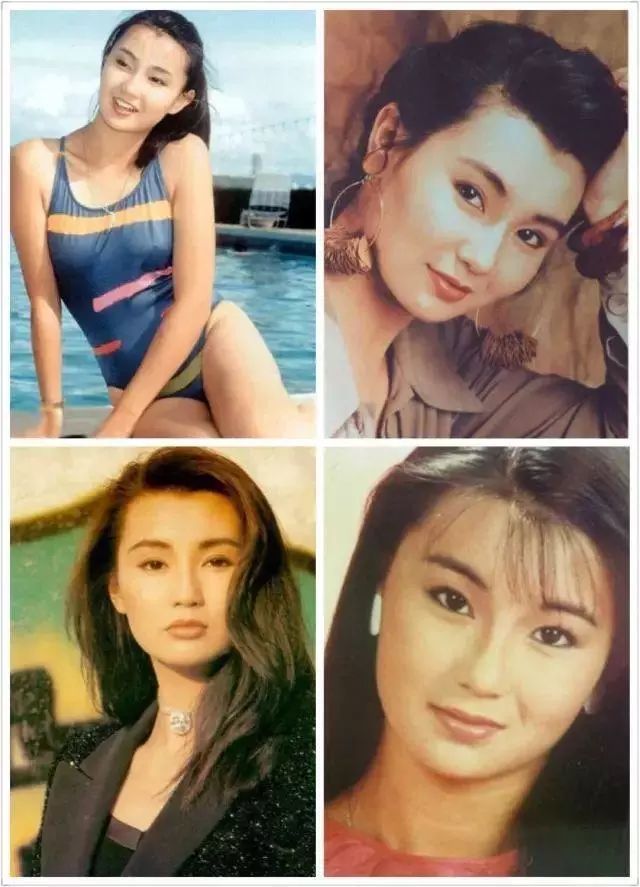 老照片:没有ps的80年代香港女星,那是真美