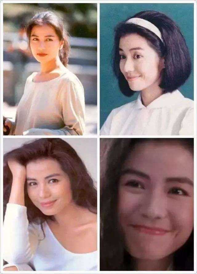 老照片:没有ps的80年代香港女星,那是真美