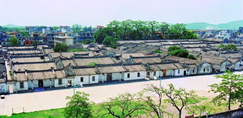 潮汕传统民居|驷马拖车建筑格局集锦