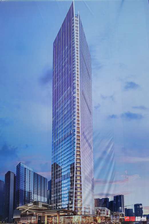 郴州在建第一高楼来了!宁邦广场248米超高层开工