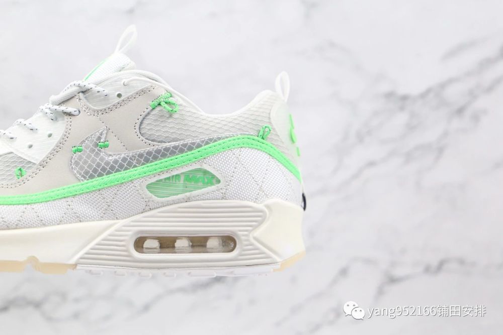 nikeairmax90真假辨别,耐克airmax270真假图对比 耐克nike air max 90复古气垫鞋max90灰白绿鸳鸯沟