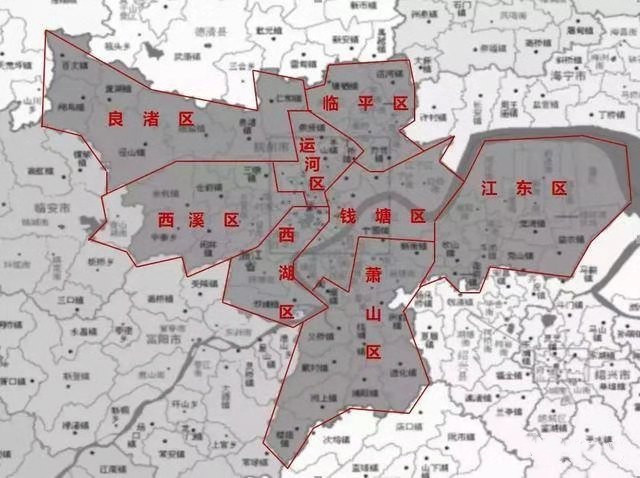 杭州区域格局大调整前湾新区杭州湾新区能否成为宁波的钱塘区