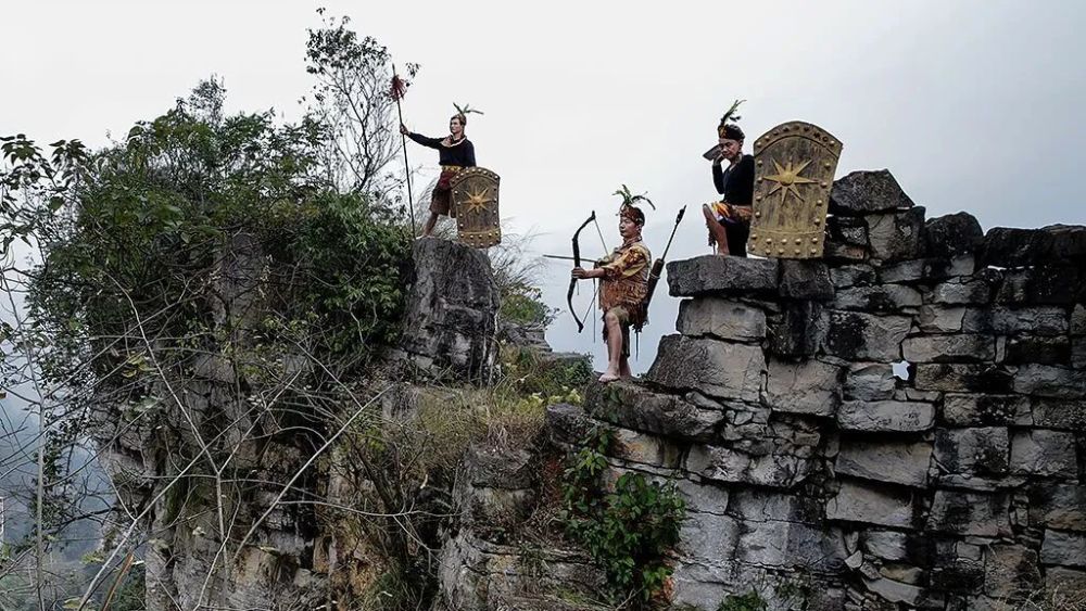 石堡寨地址:宜宾市珙县罗渡苗族乡天堂村 自然景观 非成熟景区  山