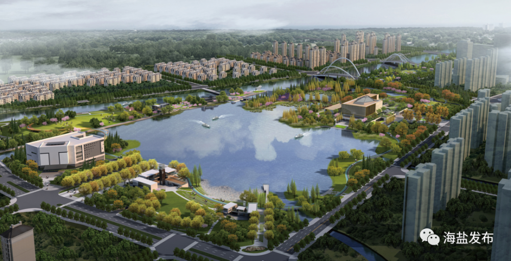 海盐县城西片最大的城市公园,将建成这样!太美了!