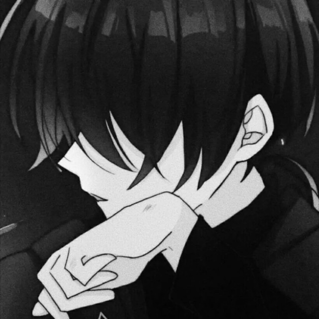 "丧系男头:不止动漫男人一身伤,现实也是|壁纸|动漫头像|动漫