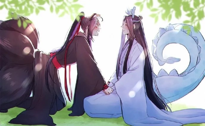 魔道祖师:来自小白龙的kiss,网友:阿羡,你这姿势有点不大对劲!