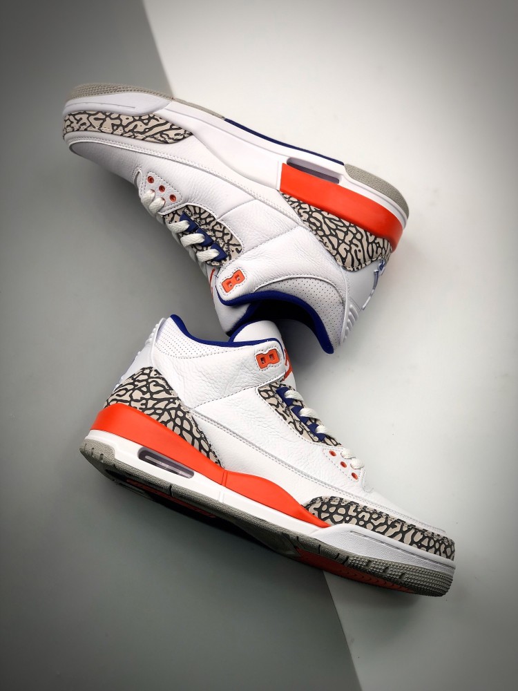 air jordan 3 retro "knicks"尼克斯乔丹球鞋