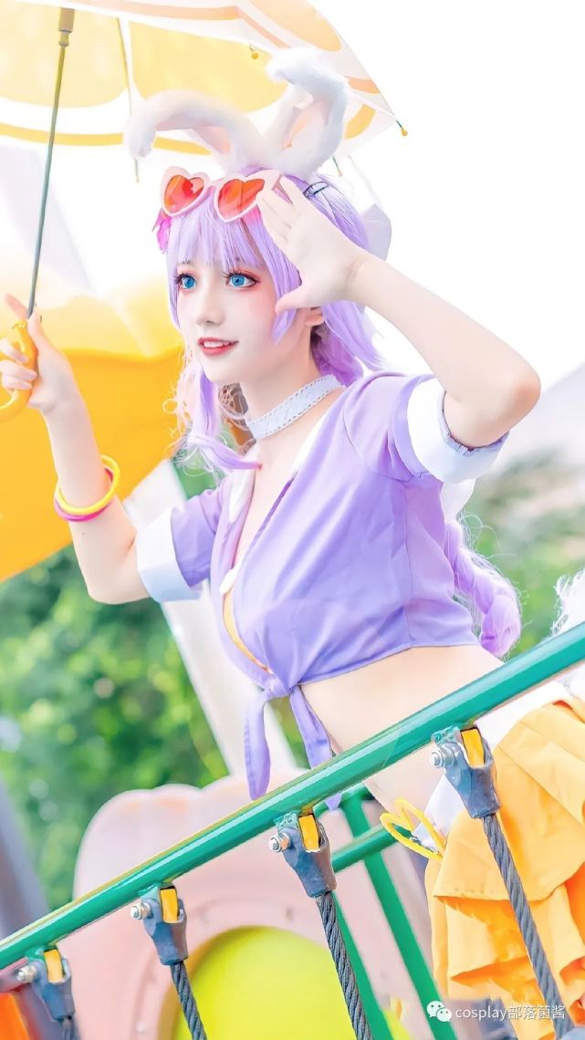 cos:王者荣耀公孙离蜜橘之夏cos正片@椒盐小咸鱼