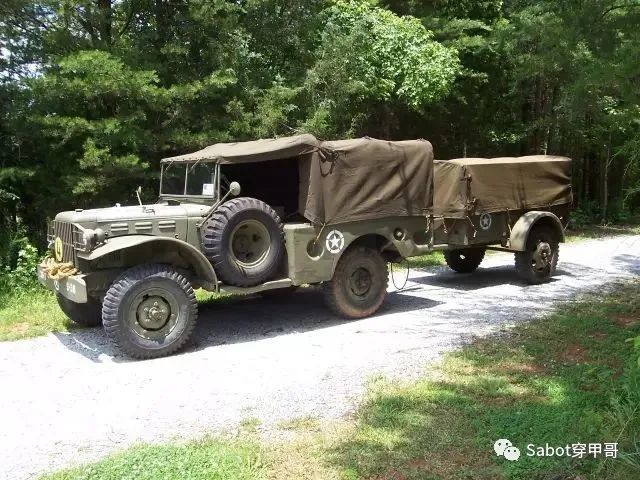 装备丨二战美军也有"武装皮卡"——m6火炮运载车