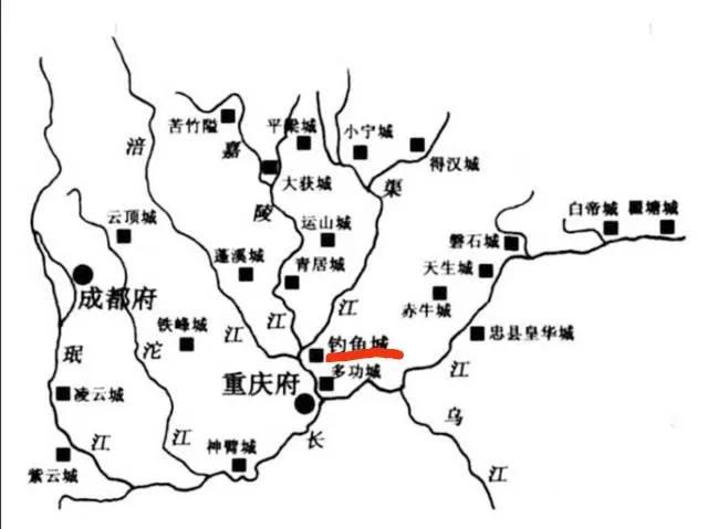 影响非洲的大战 蒙宋钓鱼城之战此战之后蒙古结束了西征